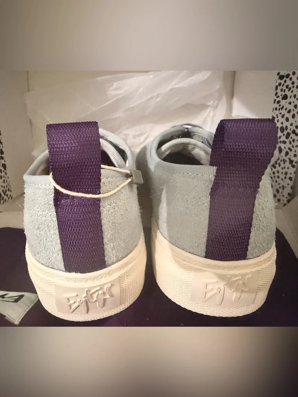 Eytys Women's Mother Suede Platform Sneaker Size 5.5 US